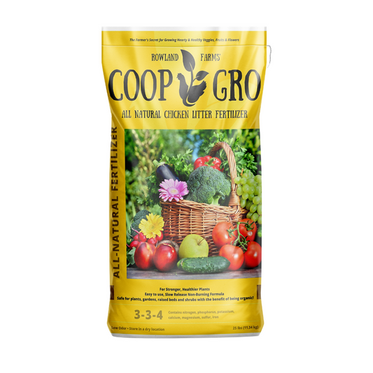 Coop Gro Fertilizer 25 lb Bag | Organic Garden Fertilizer